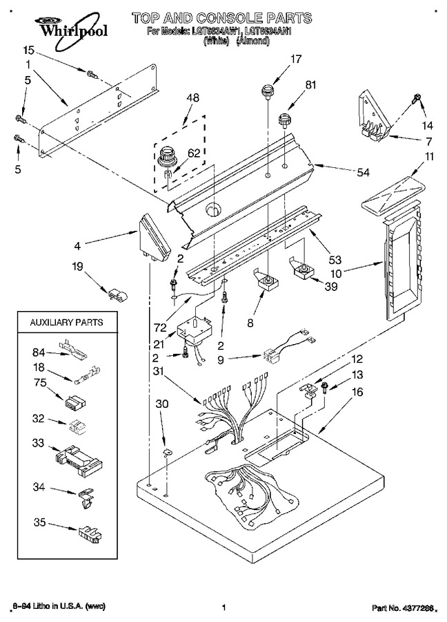 Diagram for LGT6634AW1