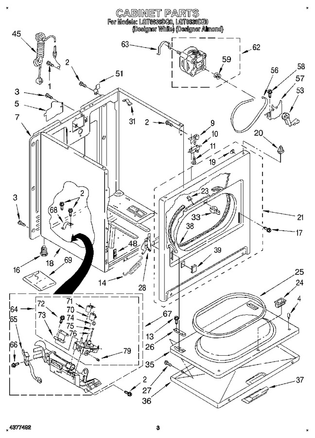 Diagram for LGT6638DQ0
