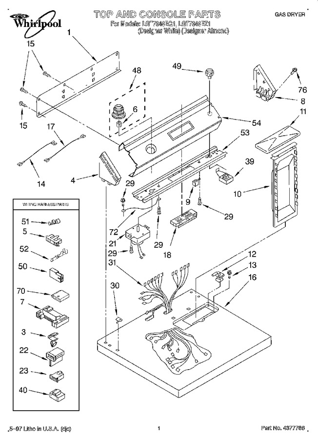 Diagram for LGT7646EZ1