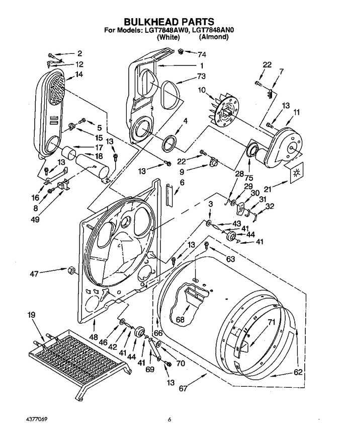 Diagram for LGT7848AN0