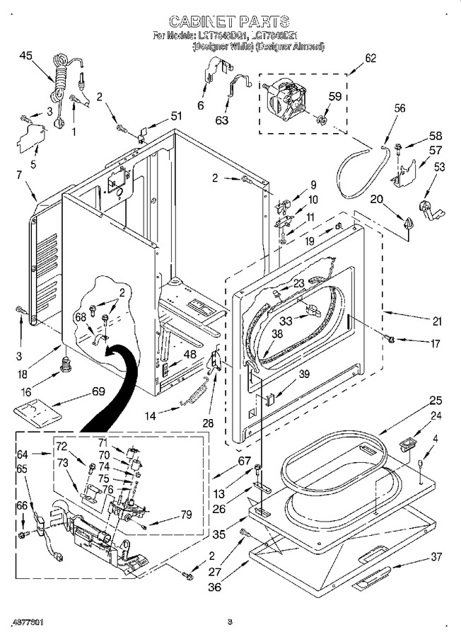 Diagram for LGT7848DQ1