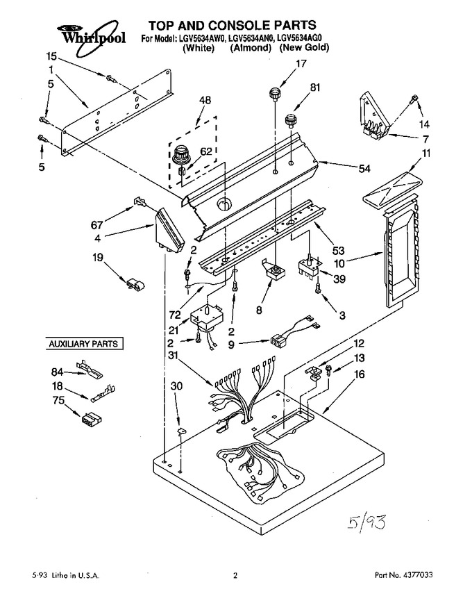 Diagram for LGV5634AW0
