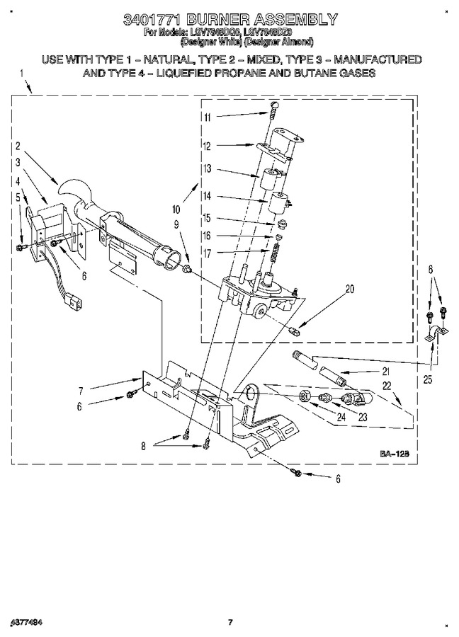 Diagram for LGV7848DZ0
