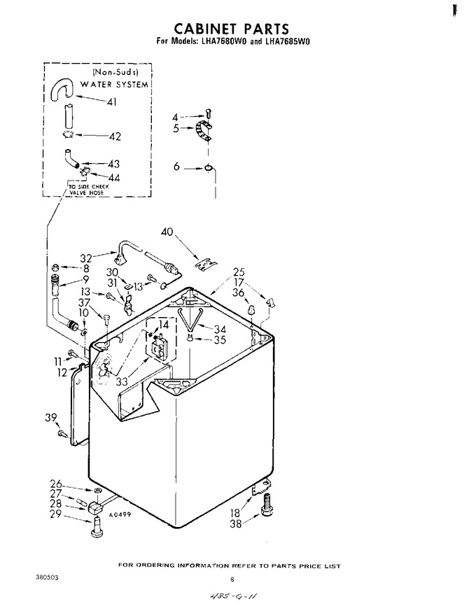 Diagram for LHA7680W0