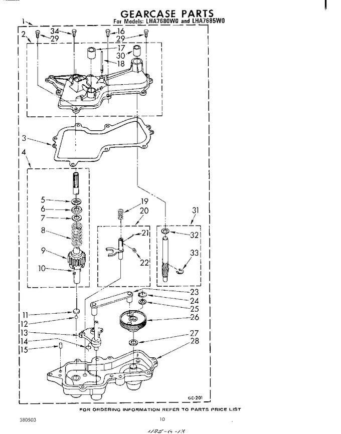 Diagram for LHA7680W0