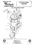Diagram for 01 - Tub And Basket