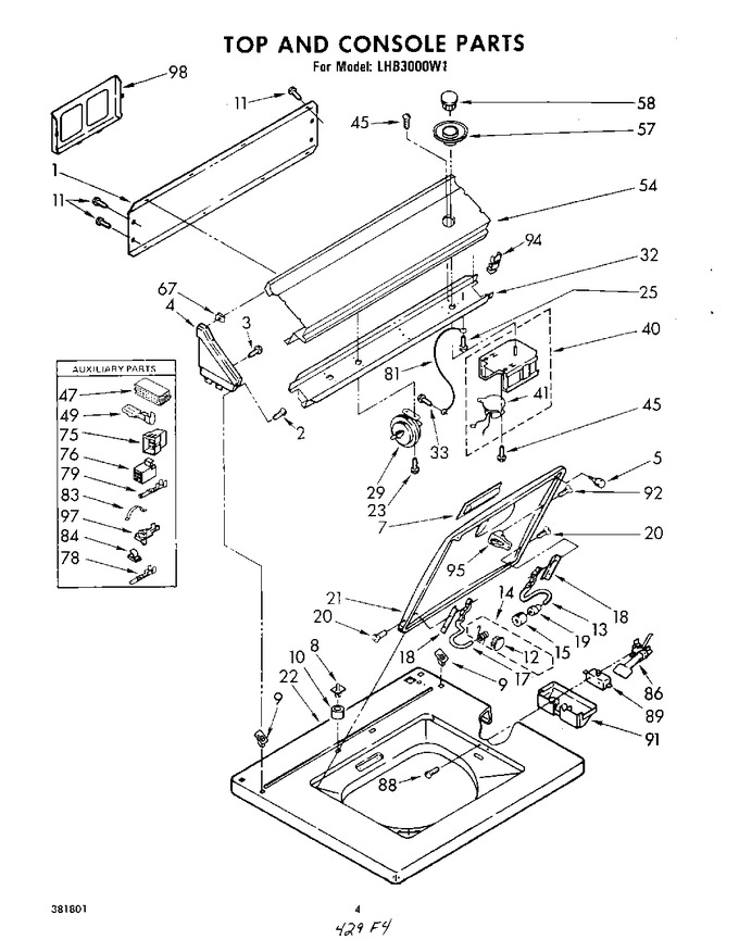 Diagram for LHB3000W1