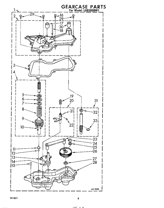 Diagram for LHB3000W1