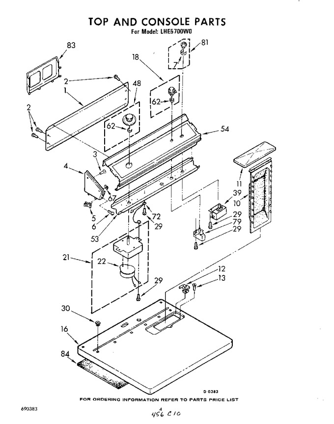 Diagram for LHE5700W0