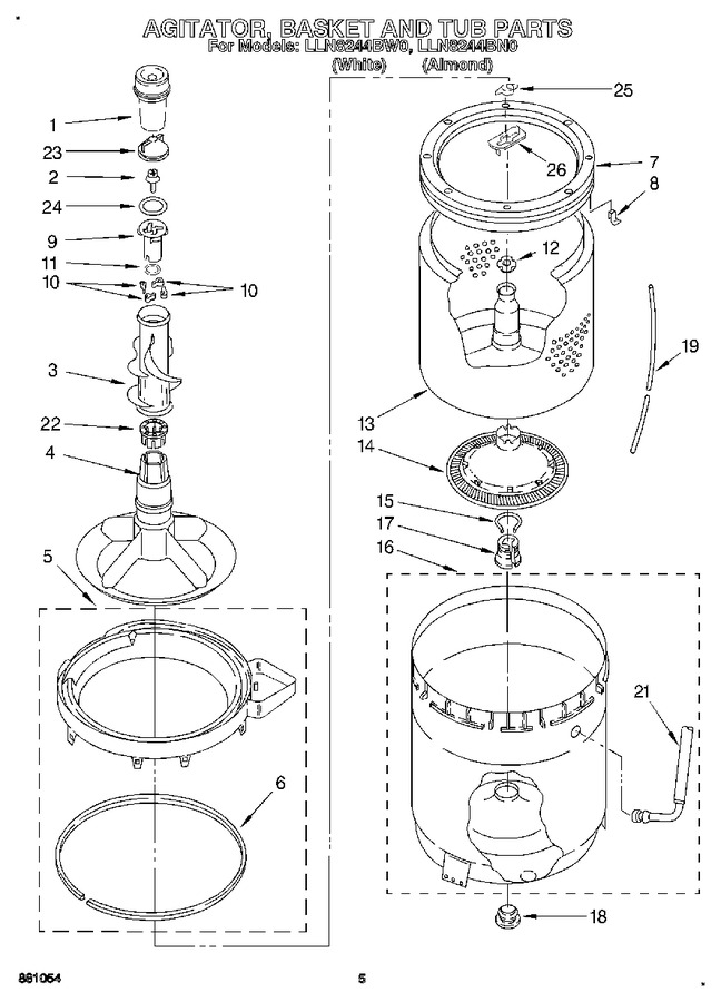 Diagram for LLN8244BW0