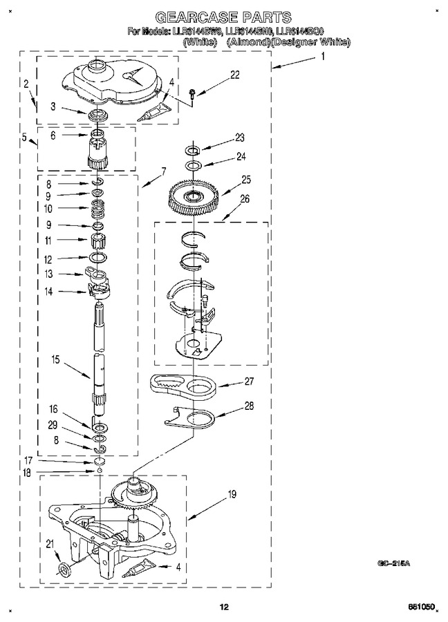 Diagram for LLR6144BW0