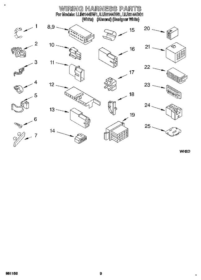 Diagram for LLR6144BW1