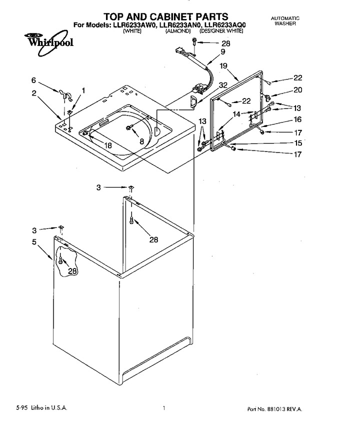 Diagram for LLR6233AW0