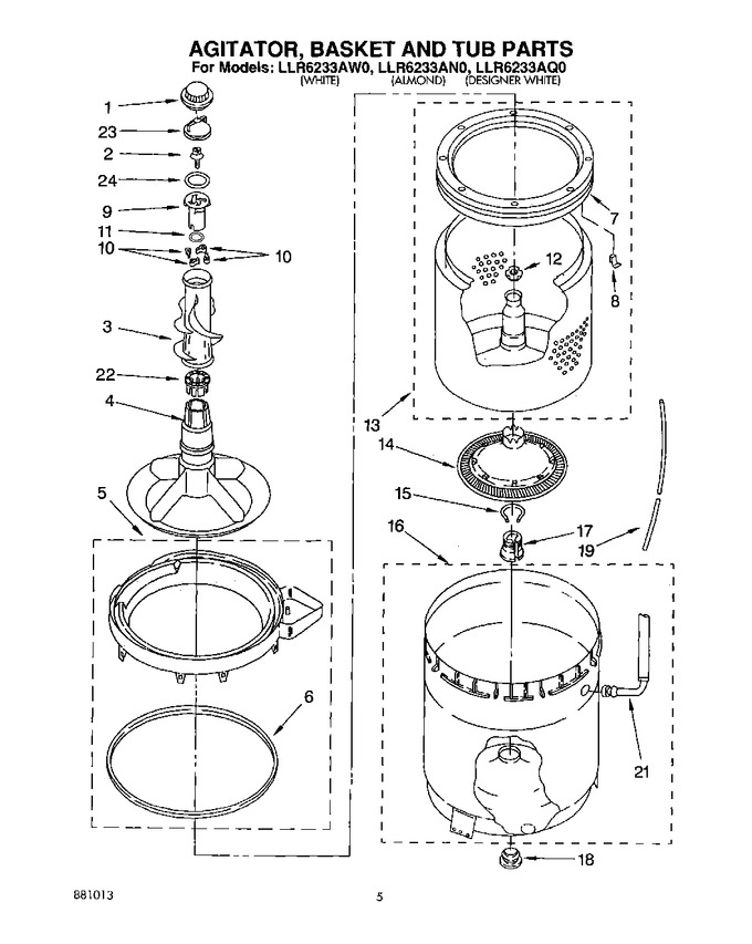 Diagram for LLR6233AW0