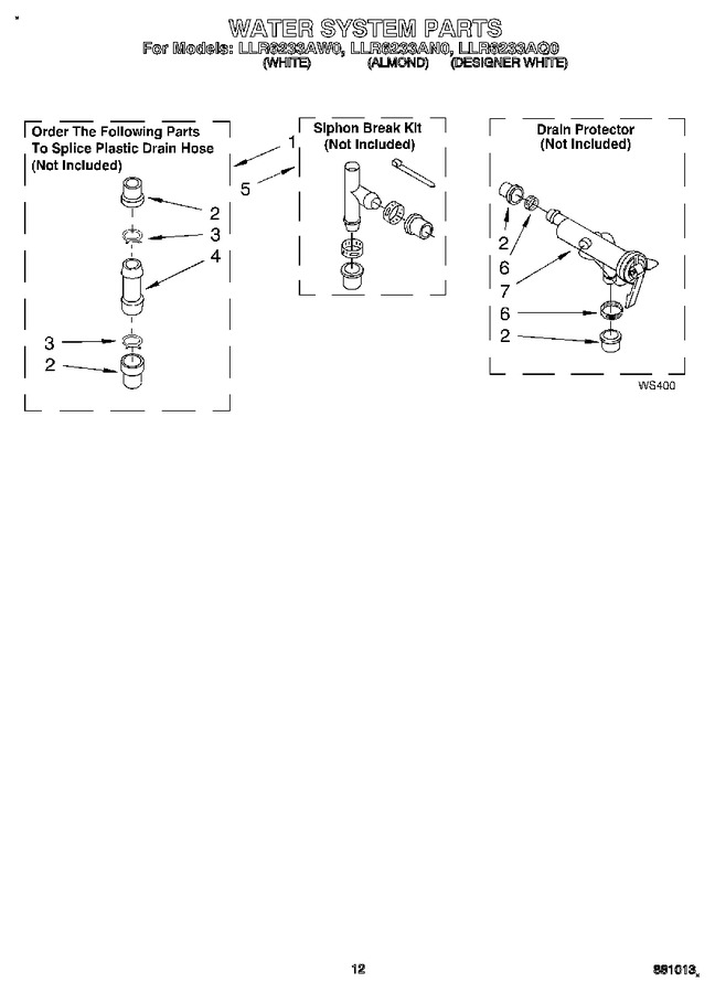 Diagram for LLR6233AW0