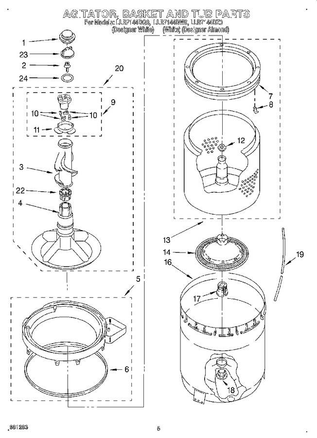 Diagram for LLR7144DZ0