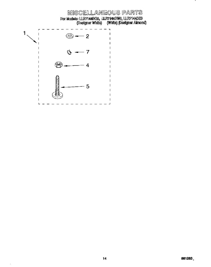 Diagram for LLR7144DQ0