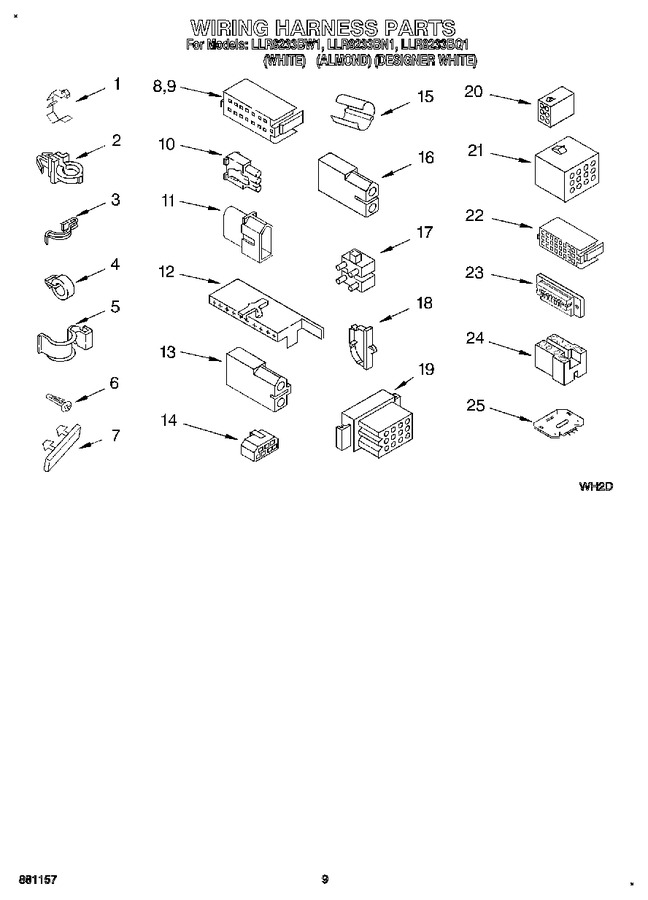 Diagram for LLR8233BW1