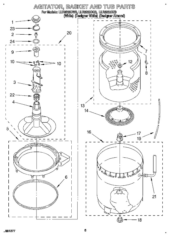 Diagram for LLR8233DW0