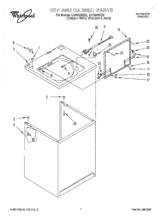 Diagram for LLR8233EZ0