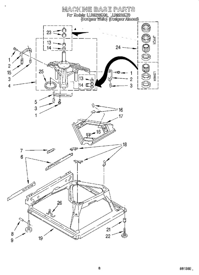 Diagram for LLR8233EZ0