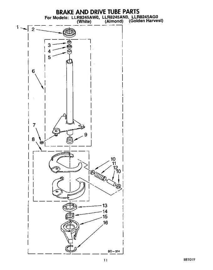 Diagram for LLR8245AG0