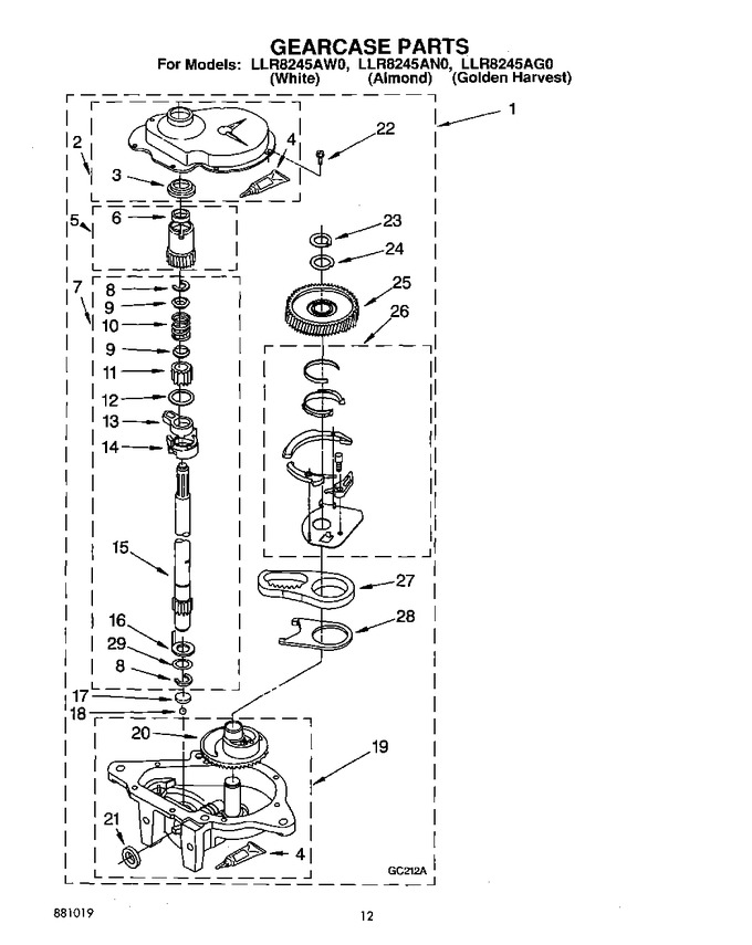 Diagram for LLR8245AG0
