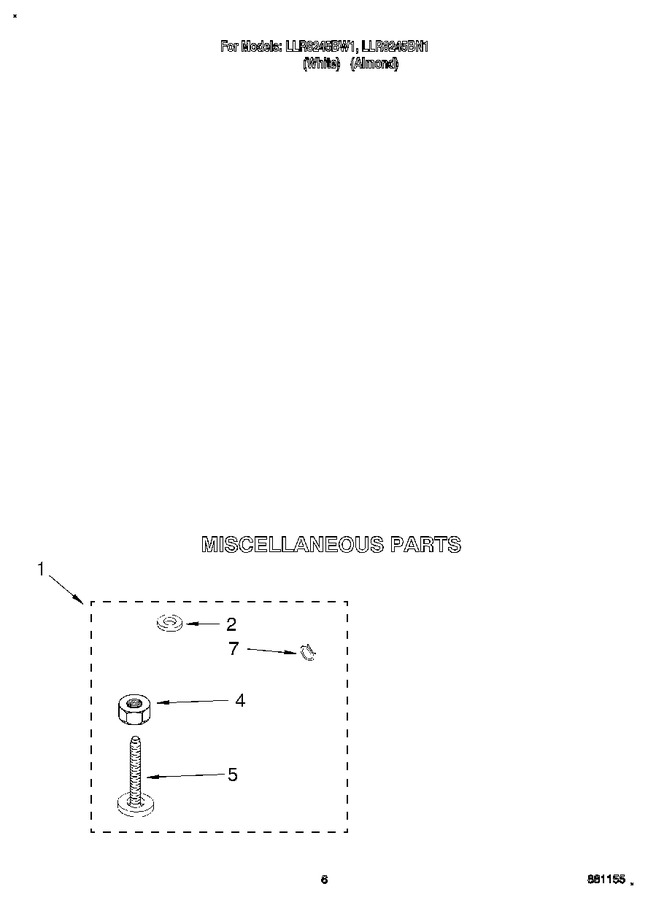 Diagram for LLR8245BW1