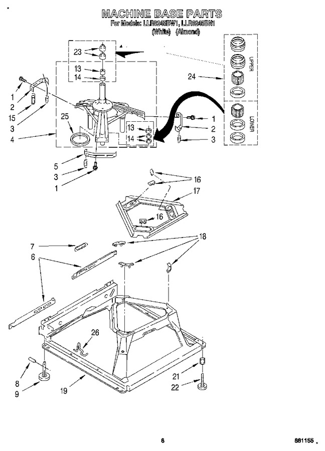 Diagram for LLR8245BW1