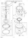 Diagram for 03 - Agitator, Basket And Tub