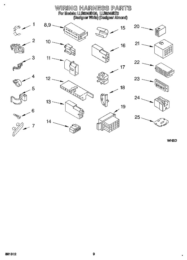 Diagram for LLR9245DZ0