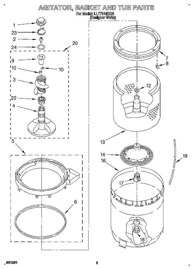 Diagram for LLT7144DQ0