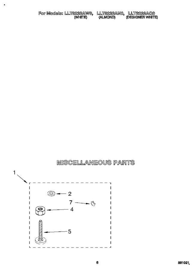 Diagram for LLT8233AW0