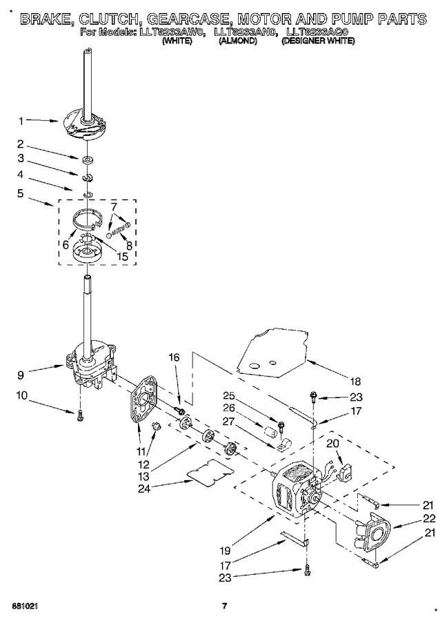 Diagram for LLT8233AW0