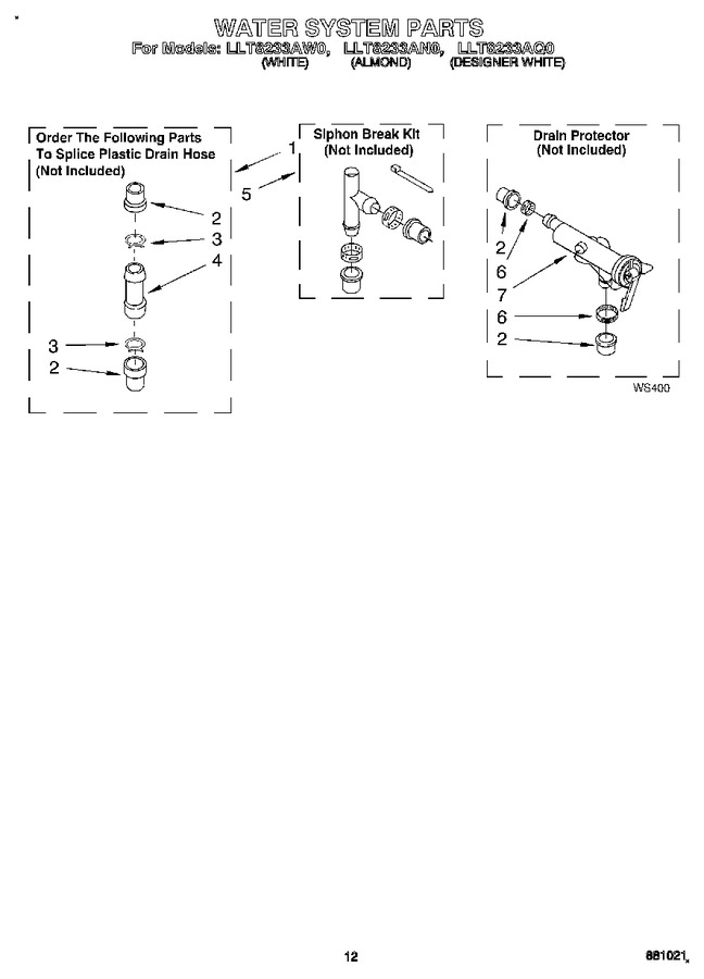 Diagram for LLT8233AW0