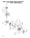 Diagram for 05 - Brake, Clutch, Gearcase, Motor & Pump