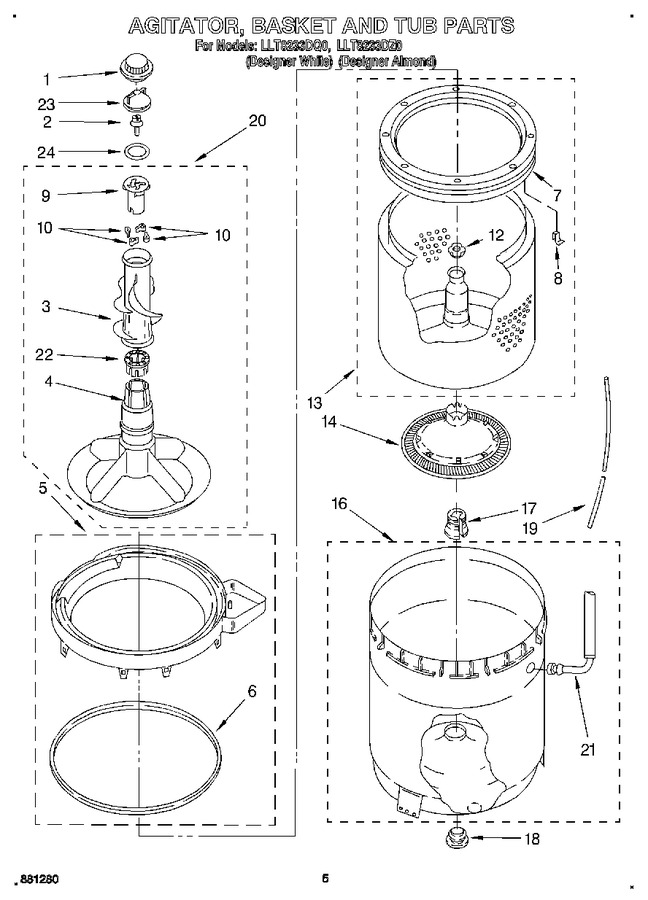 Diagram for LLT8233DQ0