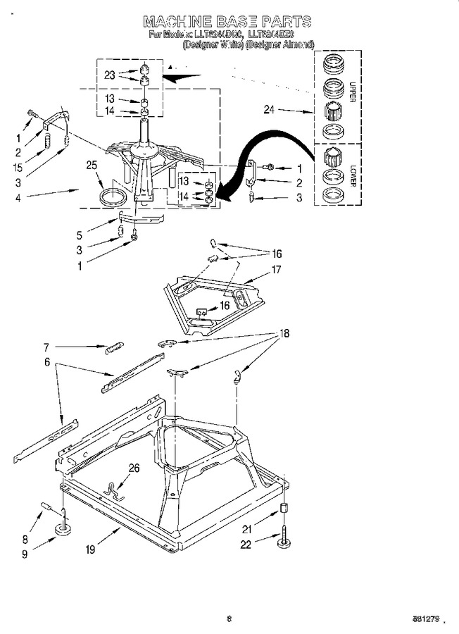 Diagram for LLT8244DQ0