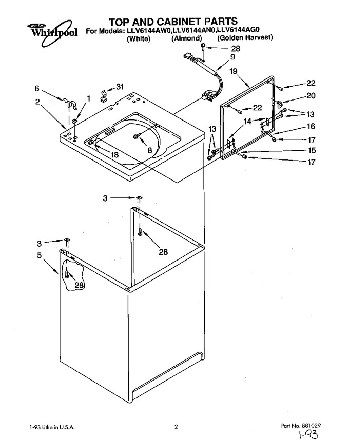Diagram for LLV6144AN0