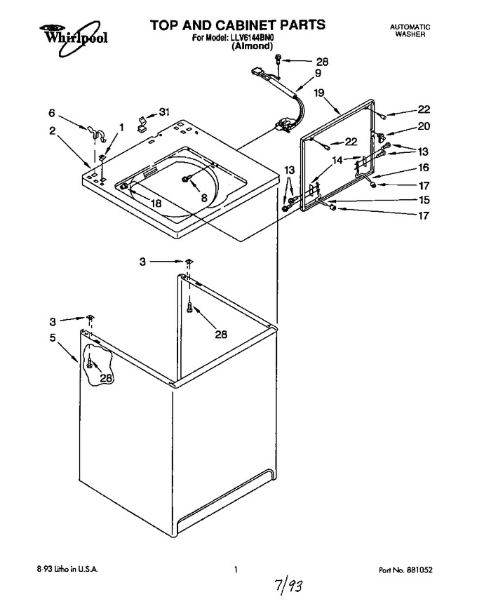 Diagram for LLV6144BW0