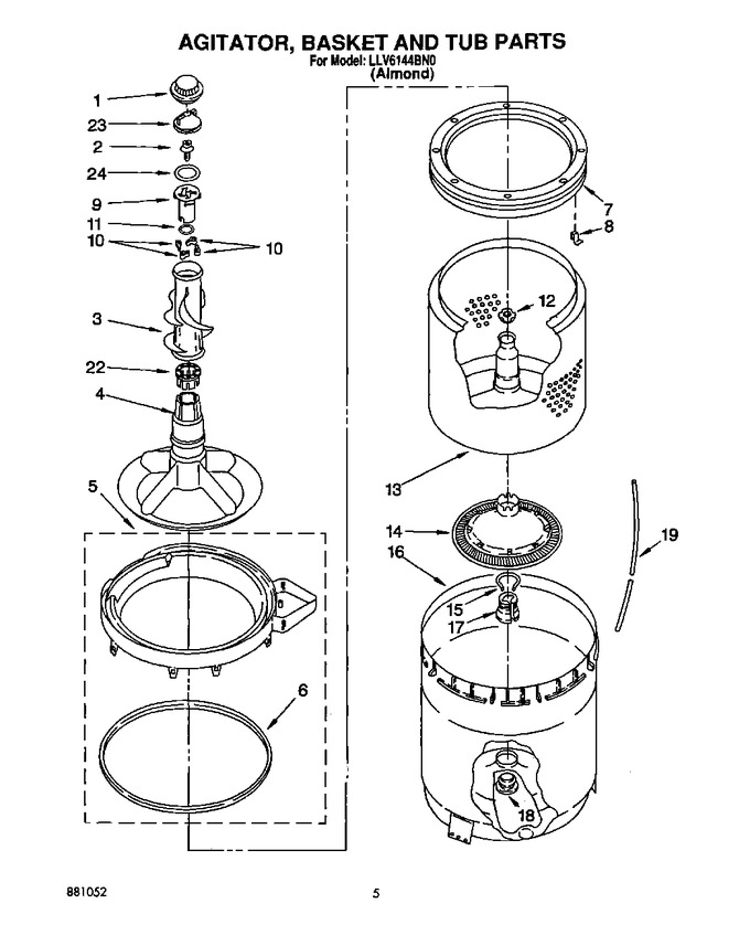Diagram for LLV6144BW0