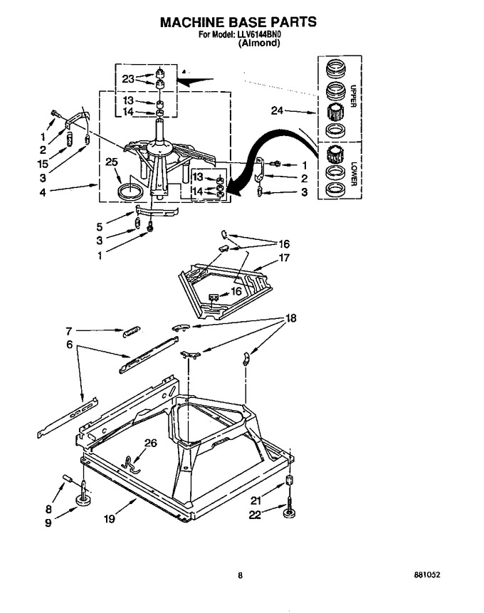 Diagram for LLV6144BW0