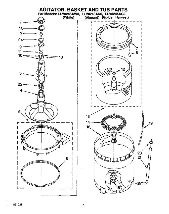 Diagram for LLV8245AW0