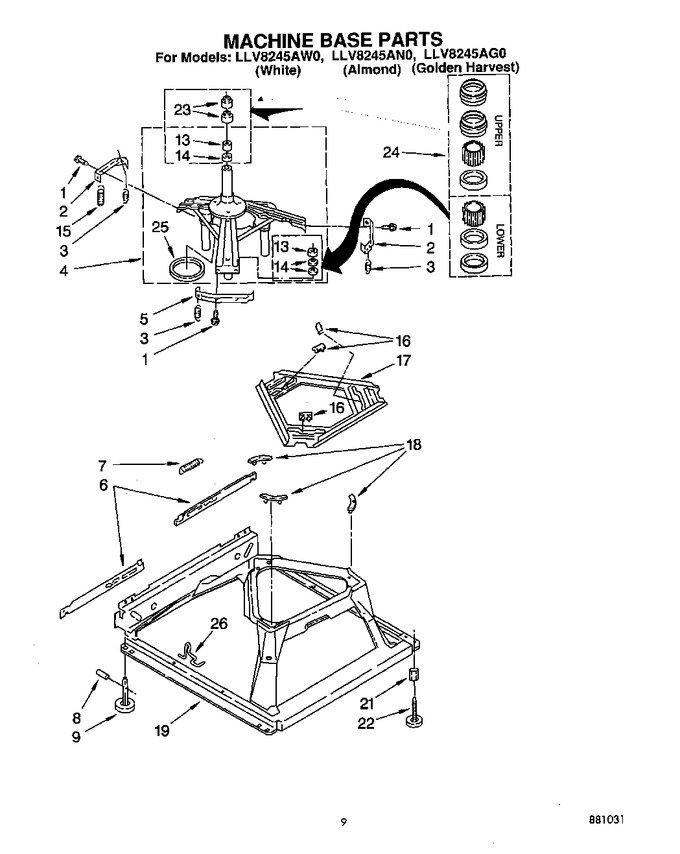 Diagram for LLV8245AW0