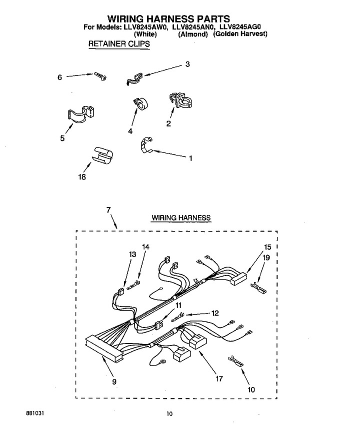 Diagram for LLV8245AW0