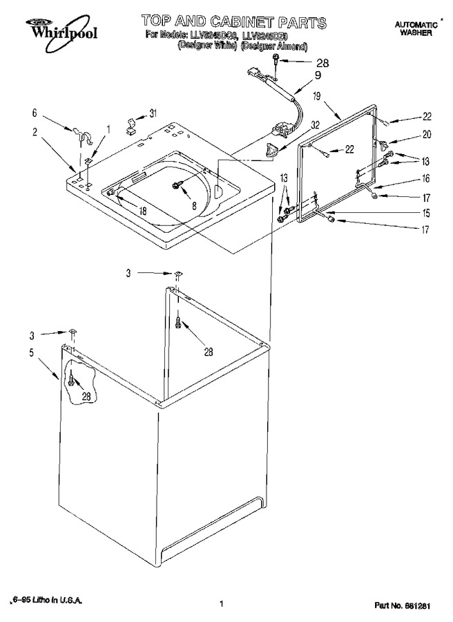 Diagram for LLV8245DQ0