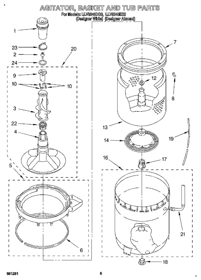 Diagram for LLV8245DQ0