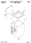 Diagram for 01 - Top And Cabinet, Lit/optional