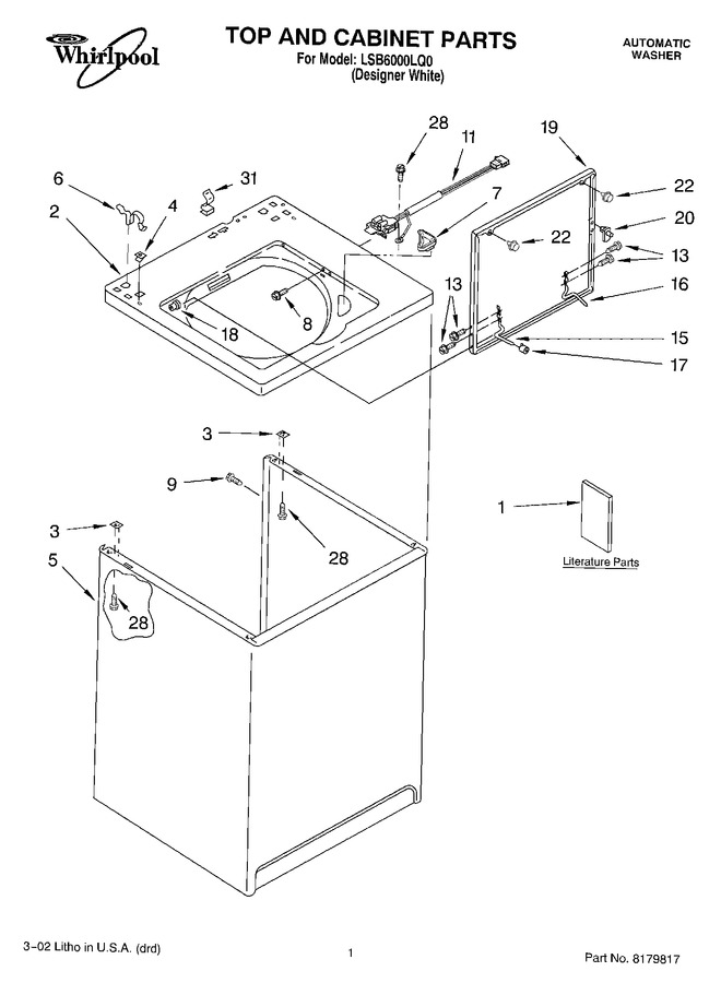 Diagram for LSB6000LQ0