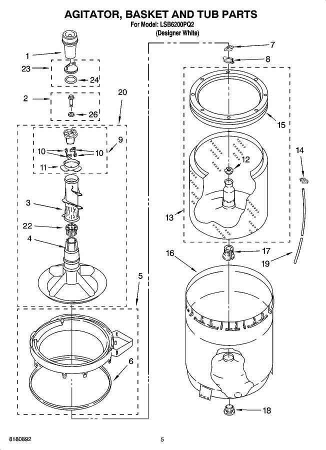 Diagram for LSB6200PQ2